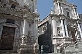 Catania, via Crociferi, chiesa di San Benedetto 